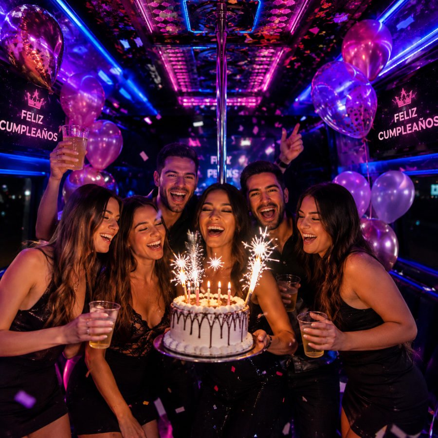 Cumpleaños de adultos en DiscoBus Santiago
